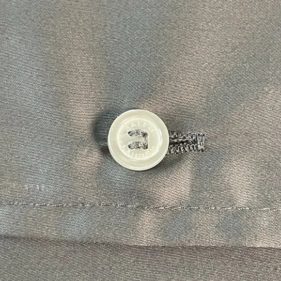 Ralph Lauren Organic Sateen Full Flat + Deep Fitted Sheet Set Graphite Gray NWT - Picture 5 of 7